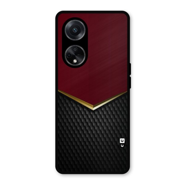 Rich Design Metal Back Case for Oppo F23