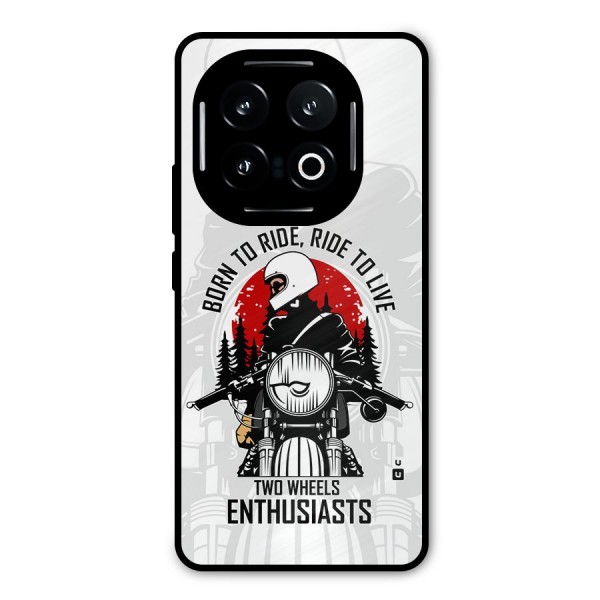 Ride To Live Metal Back Case for iQOO 13