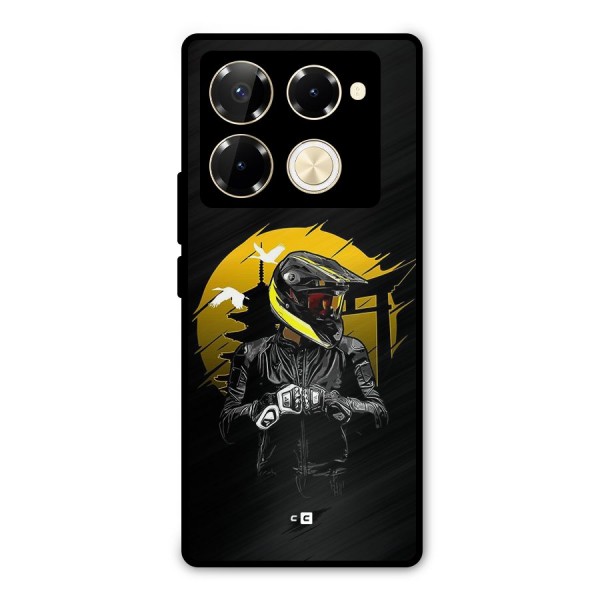 Rider Ready Metal Back Case for Infinix Note 40 Pro