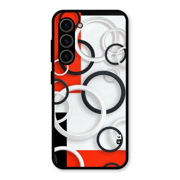 Rings Abstract Metal Back Case for Galaxy S23