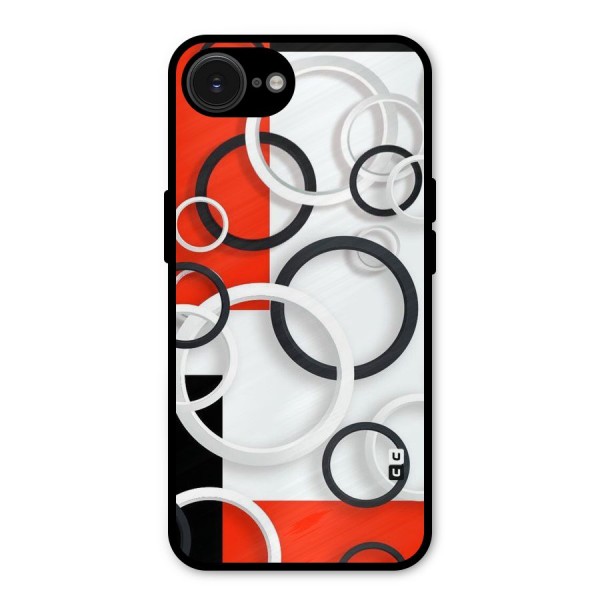 Rings Abstract Metal Back Case for iPhone 16e