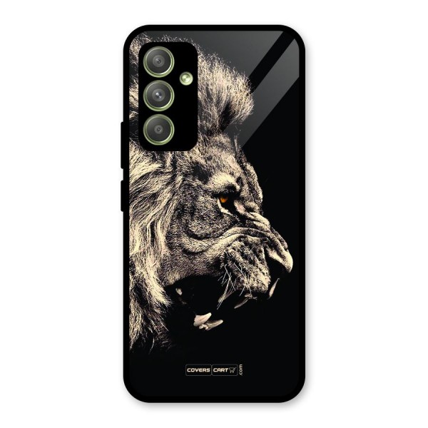 Roaring Lion Glass Back Case for Galaxy A54