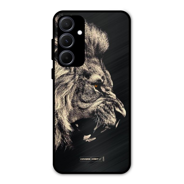 Roaring Lion Metal Back Case for Galaxy A35