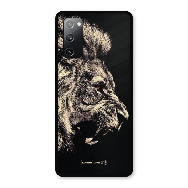 Roaring Lion Metal Back Case for Galaxy S20 FE 5G
