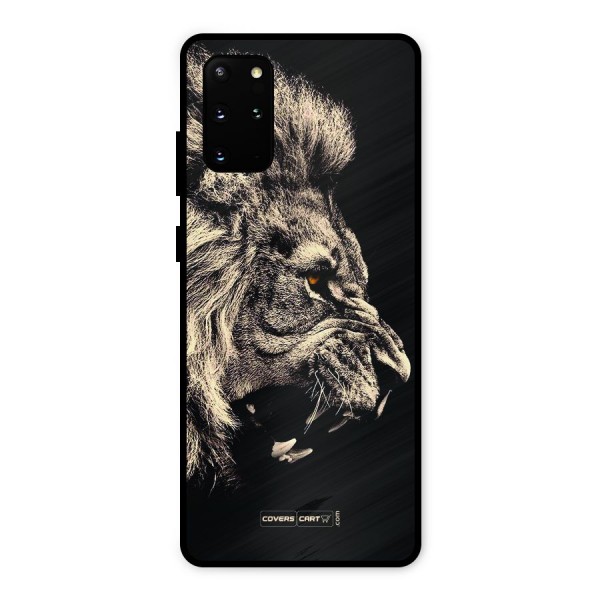Roaring Lion Metal Back Case for Galaxy S20 Plus