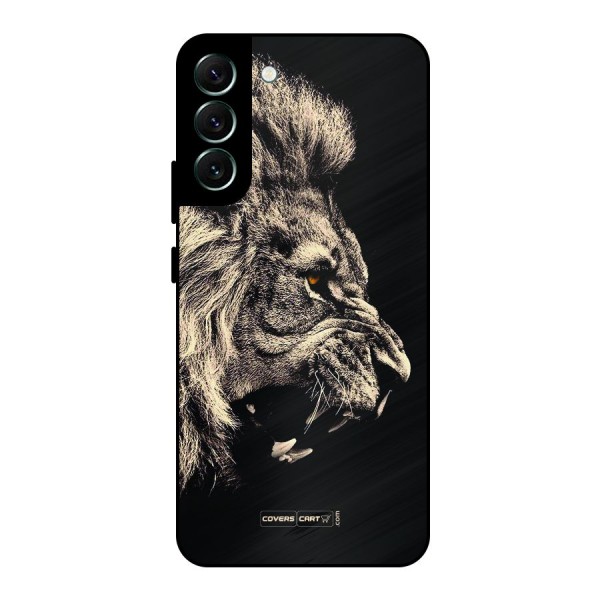 Roaring Lion Metal Back Case for Galaxy S22 Plus 5G