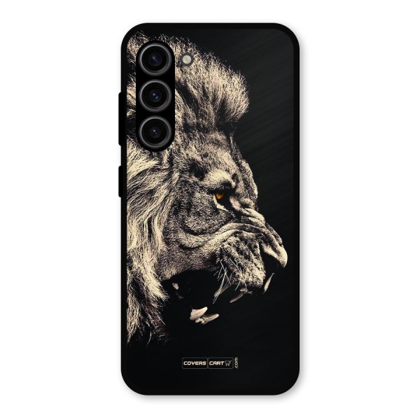 Roaring Lion Metal Back Case for Galaxy S23