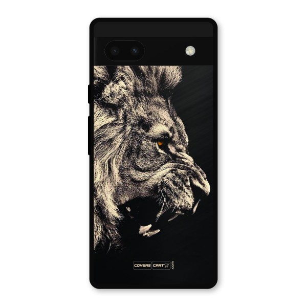 Roaring Lion Metal Back Case for Google Pixel 6a