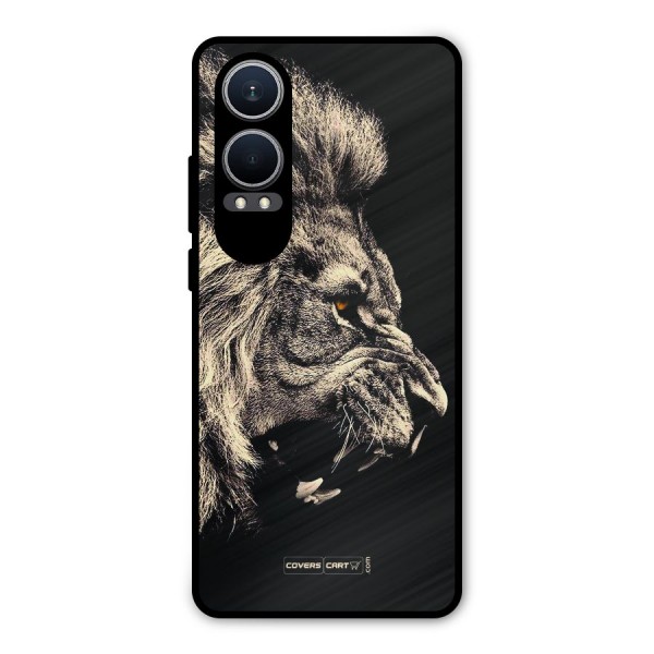 Roaring Lion Metal Back Case for OnePlus Nord CE4 Lite