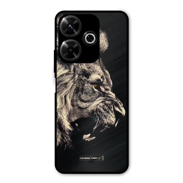 Roaring Lion Metal Back Case for Redmi 13 5G