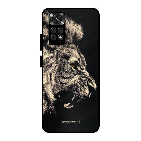 Roaring Lion Metal Back Case for Redmi Note 11 Pro Plus 5G