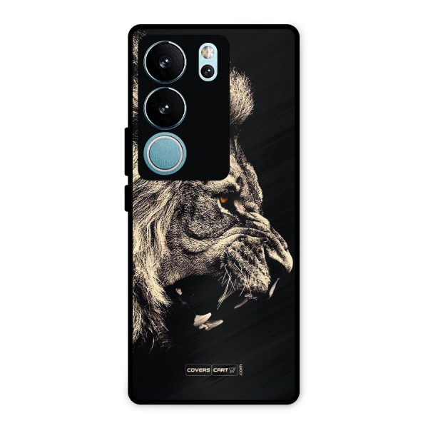 Roaring Lion Metal Back Case for Vivo V29