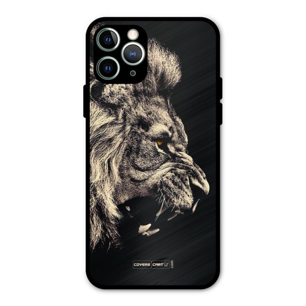 Roaring Lion Metal Back Case for iPhone 11 Pro Max