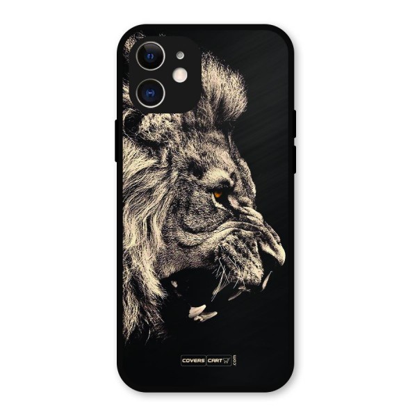 Roaring Lion Metal Back Case for iPhone 12