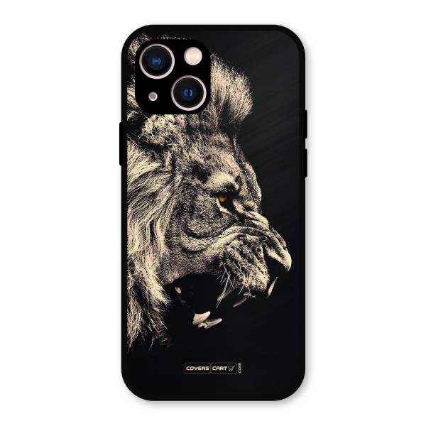 Roaring Lion Metal Back Case for iPhone 13