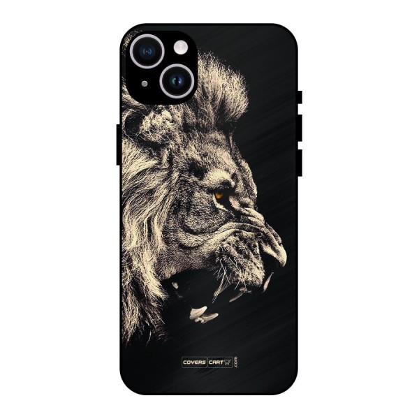 Roaring Lion Metal Back Case for iPhone 14 Plus