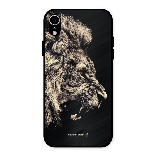 Roaring Lion Metal Back Case for iPhone XR