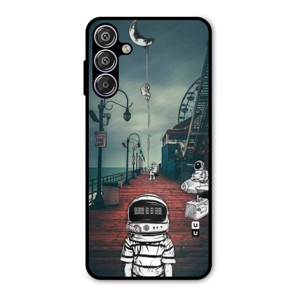 Robotic Design Metal Back Case for Galaxy F15