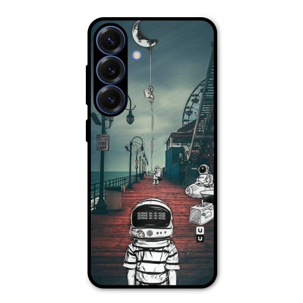 Robotic Design Metal Back Case for Galaxy S25