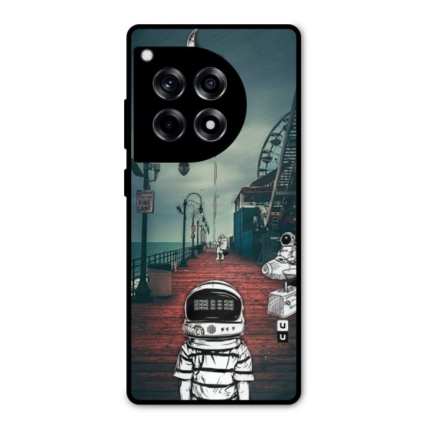 Robotic Design Metal Back Case for OnePlus 12R