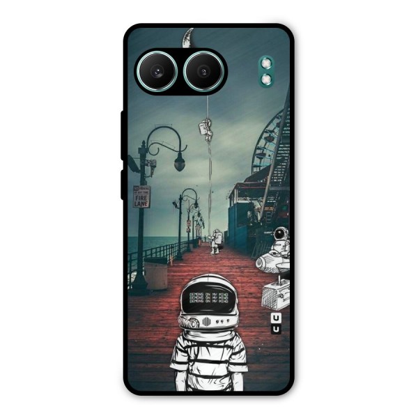 Robotic Design Metal Back Case for OnePlus Nord 4