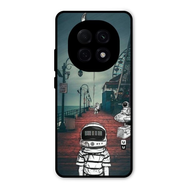 Robotic Design Metal Back Case for Oppo F29 Pro