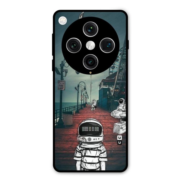 Robotic Design Metal Back Case for Oppo Find X8 Pro