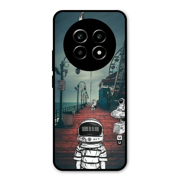 Robotic Design Metal Back Case for Realme 13 Pro