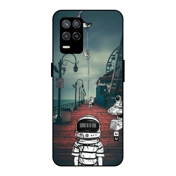 Robotic Design Metal Back Case for Realme 9 5G