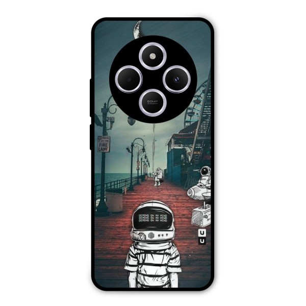 Robotic Design Metal Back Case for Redmi A4