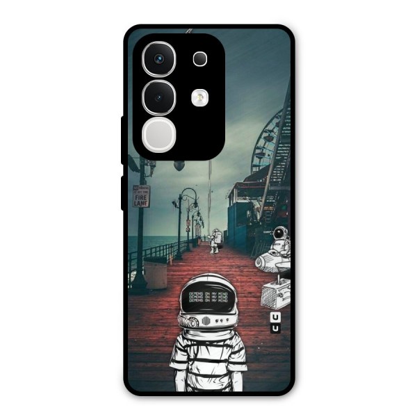 Robotic Design Metal Back Case for iQOO Z10x