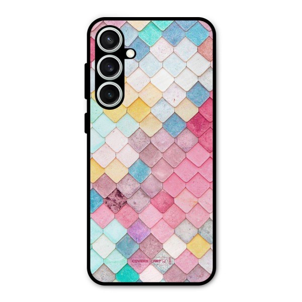 Rocks Pattern Design Metal Back Case for Galaxy S23 FE