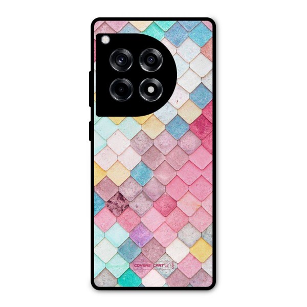 Rocks Pattern Design Metal Back Case for OnePlus 12R