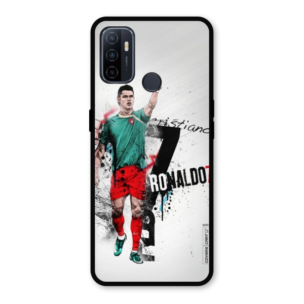 Ronaldo In Portugal Jersey Metal Back Case for Oppo A53