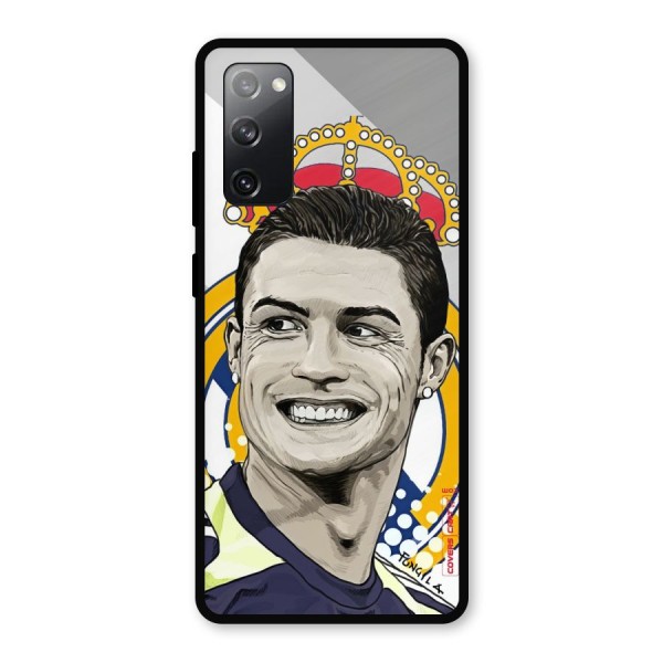 Ronaldo Madrid King Metal Back Case for Galaxy S20 FE 5G