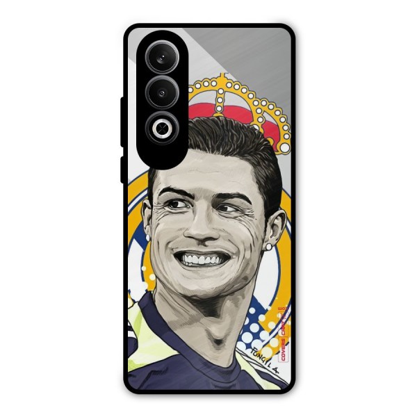 Ronaldo Madrid King Metal Back Case for OnePlus Nord CE4