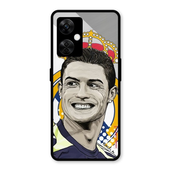 Ronaldo Madrid King Metal Back Case for OnePlus Nord CE 3 Lite