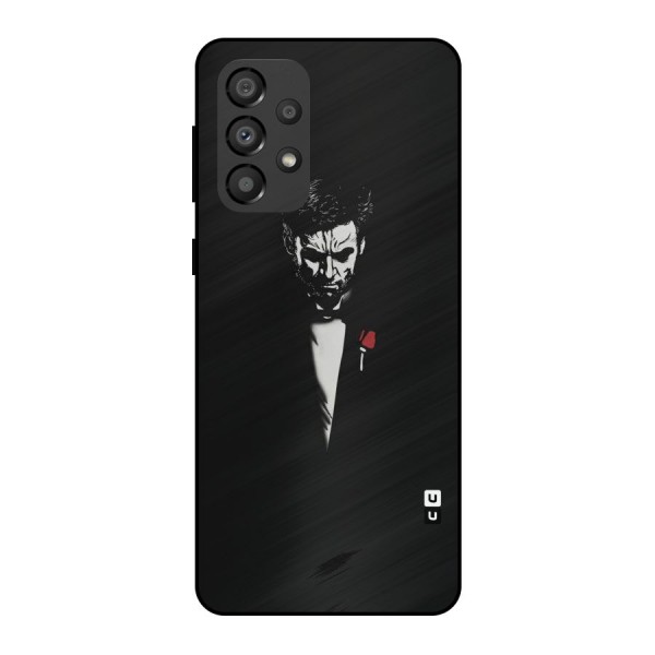 Rose Man Metal Back Case for Galaxy A33 5G