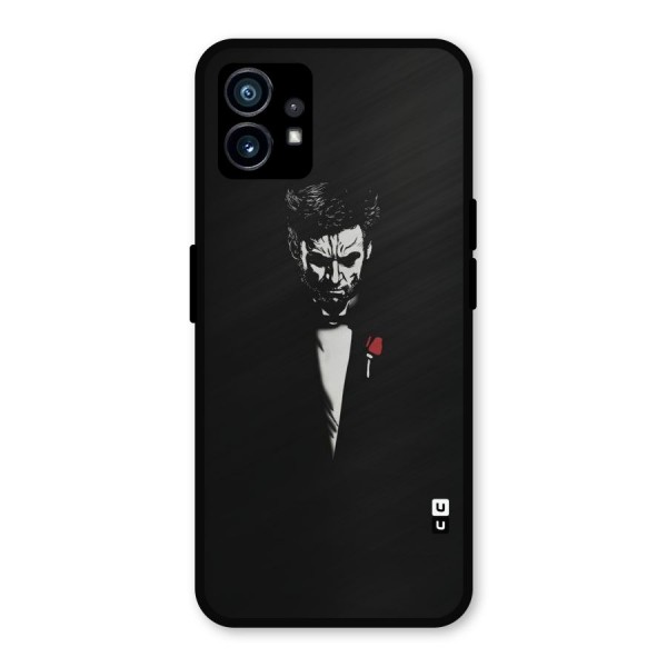 Rose Man Metal Back Case for Nothing Phone 1