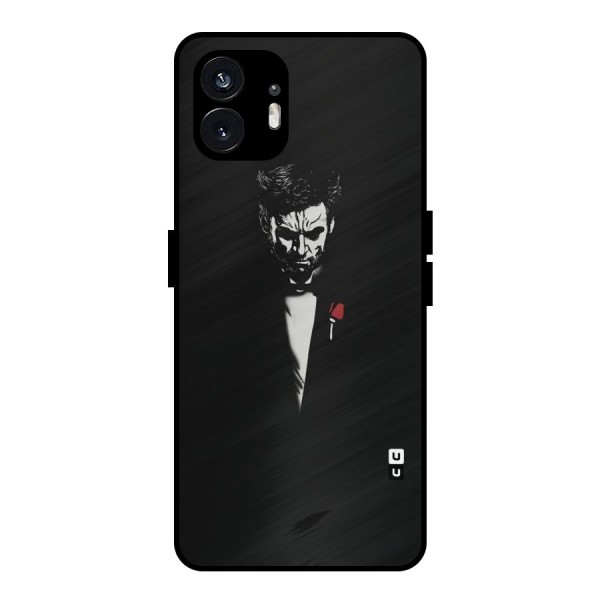 Rose Man Metal Back Case for Nothing Phone 2
