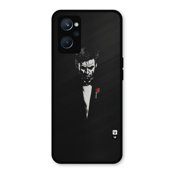 Rose Man Metal Back Case for Realme 9i