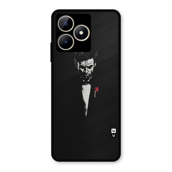 Rose Man Metal Back Case for Realme C53
