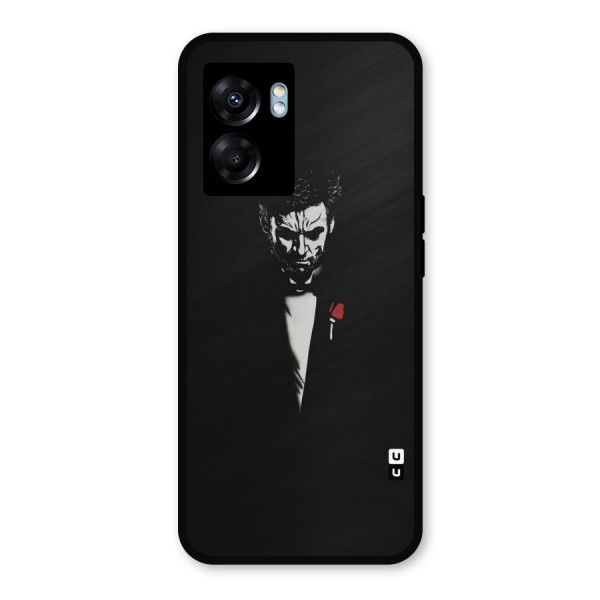 Rose Man Metal Back Case for Realme Narzo 50 5G