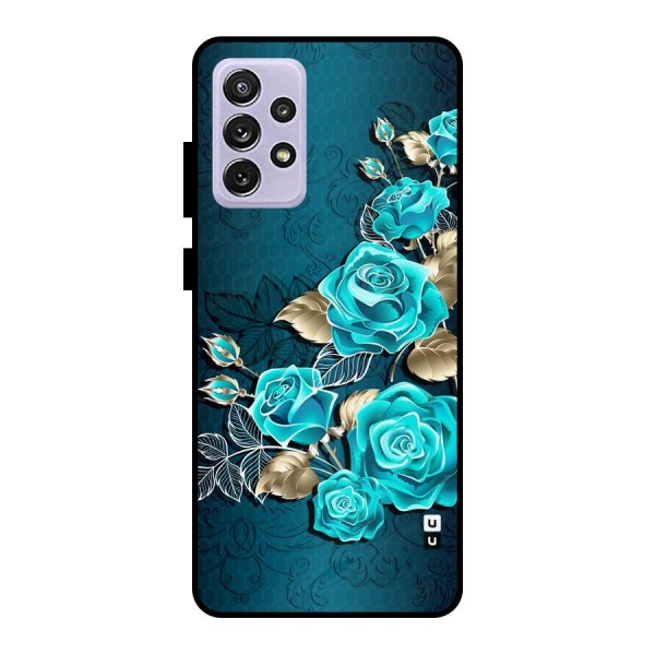 Rose Sheet Metal Back Case for Galaxy A72