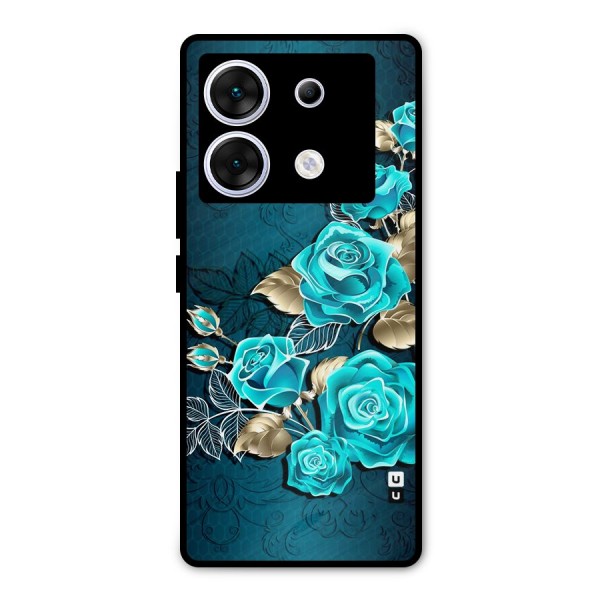 Rose Sheet Metal Back Case for Infinix Zero 30 5G