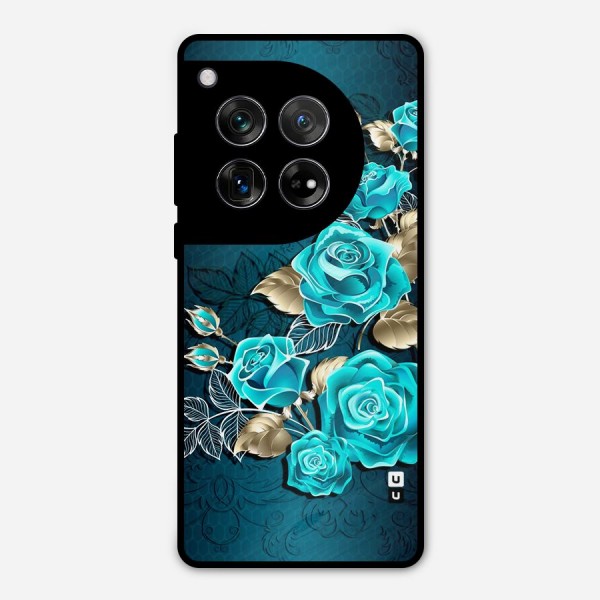 Rose Sheet Metal Back Case for OnePlus 12