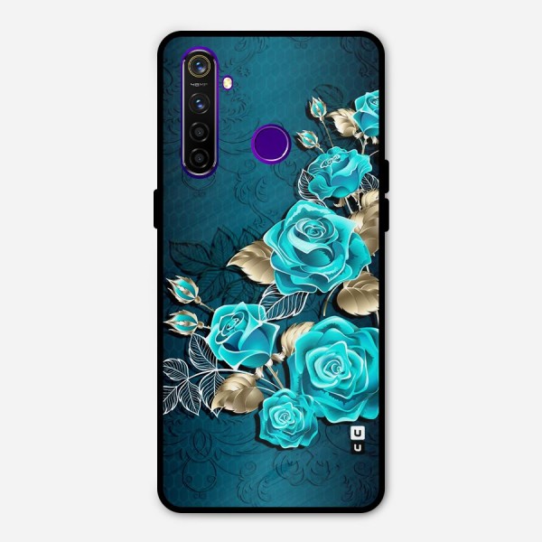 Rose Sheet Metal Back Case for Realme 5 Pro