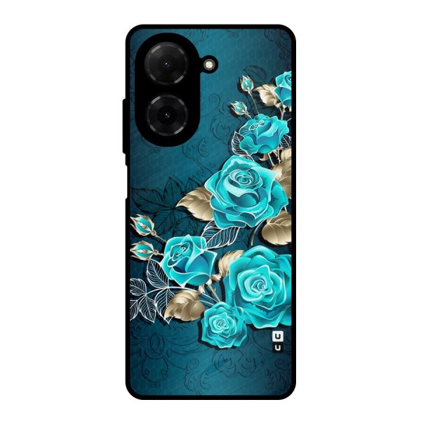 Rose Sheet Metal Back Case for Redmi A5 4G
