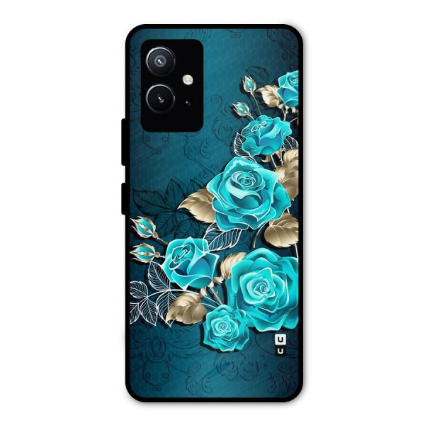 Rose Sheet Metal Back Case for Vivo T1 5G