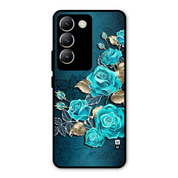 Rose Sheet Metal Back Case for Vivo Y200e